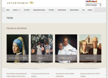 Large Art Gallery Site